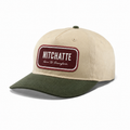 Cream-Green 5-Panel Cap