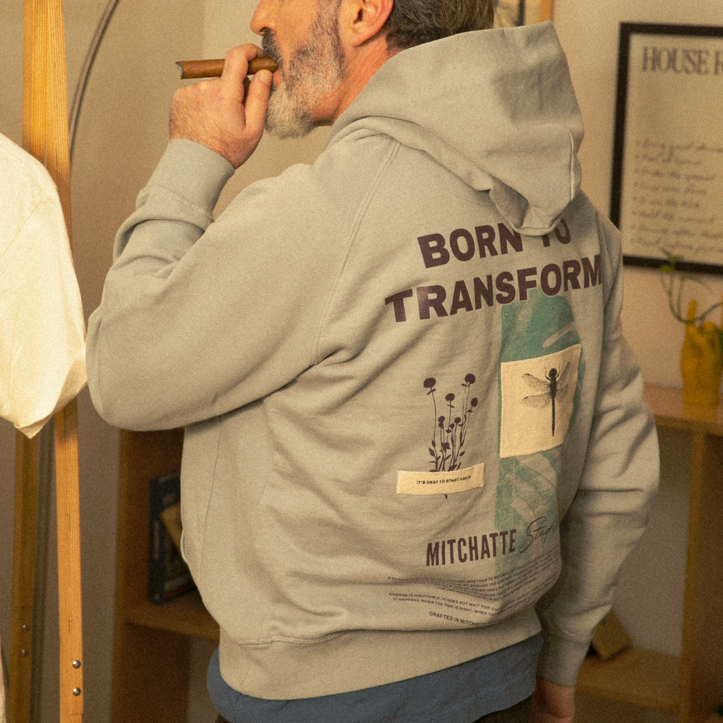 Mist Dragonfly Bloom Hoodie