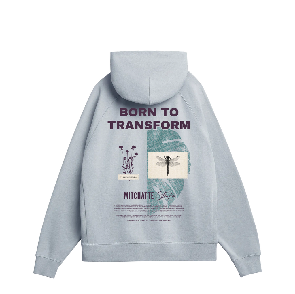 Mist Dragonfly Bloom Hoodie