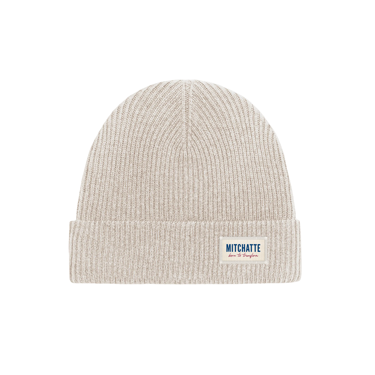 Bone Cashmere Beanie
