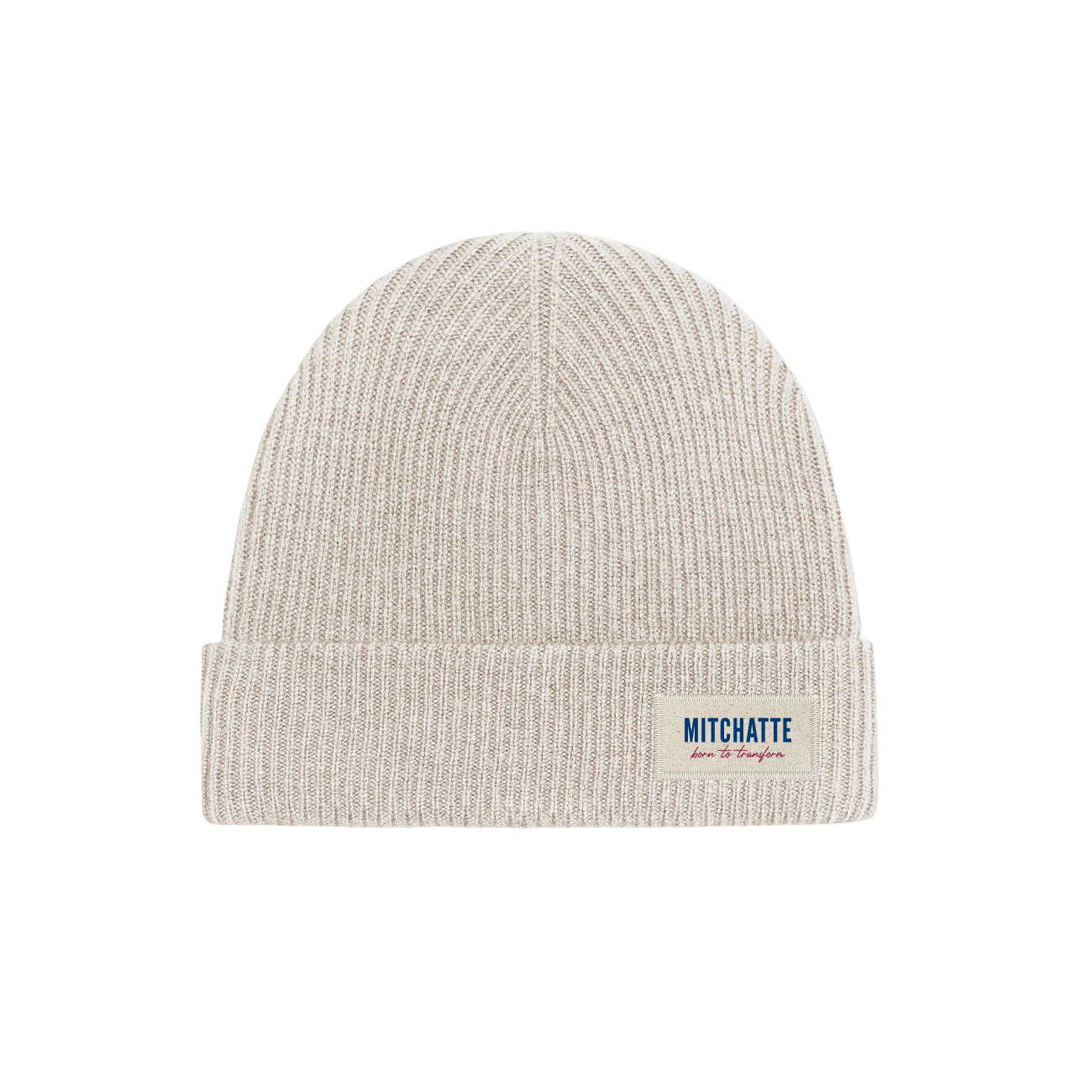 Bone Cashmere Beanie