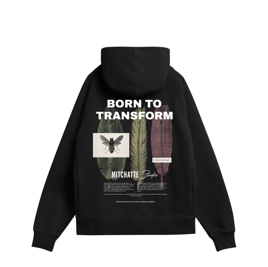 Night Feathers Bee Hoodie