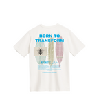 "Bee and Colorful Leaves" Tee