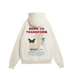 Bone Butterfly Bloom Hoodie