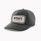 Washed Grey 5-Panel Cap