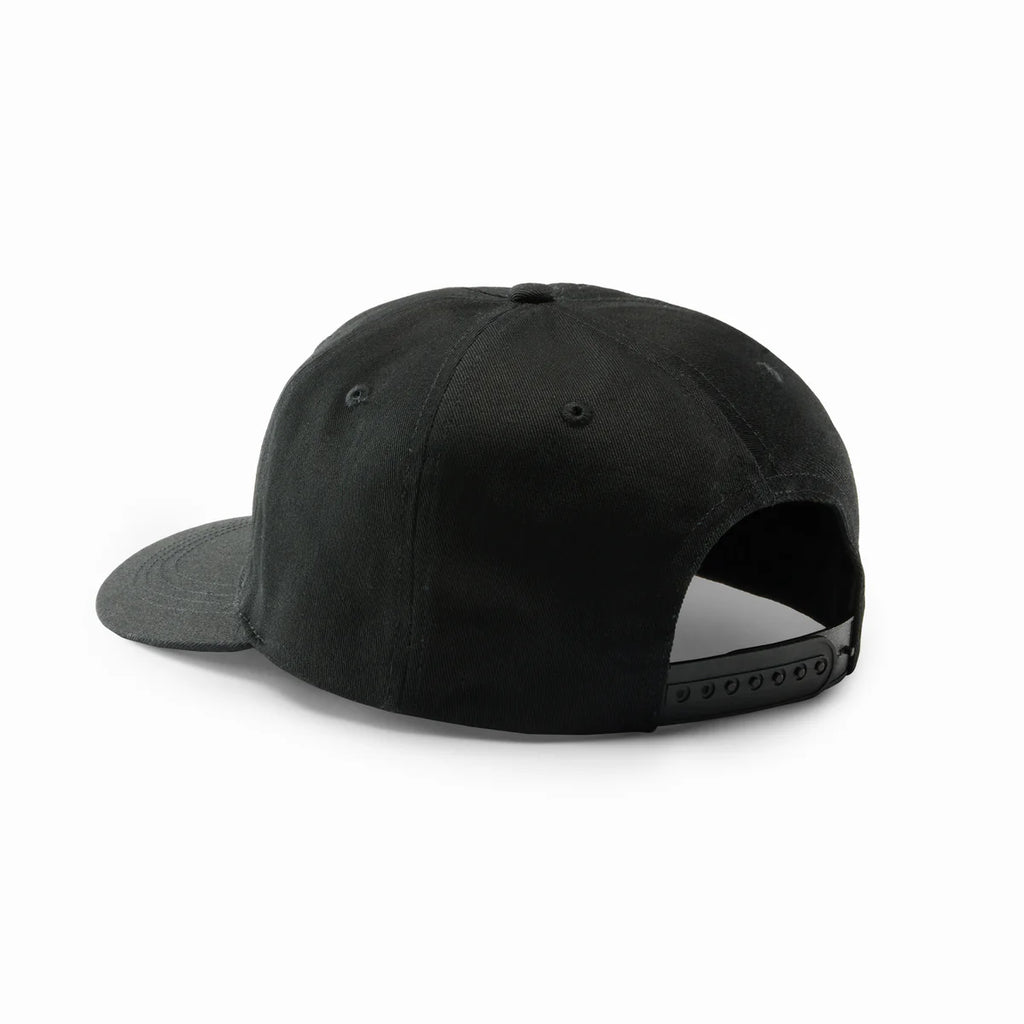 Black 5-Panel Cap